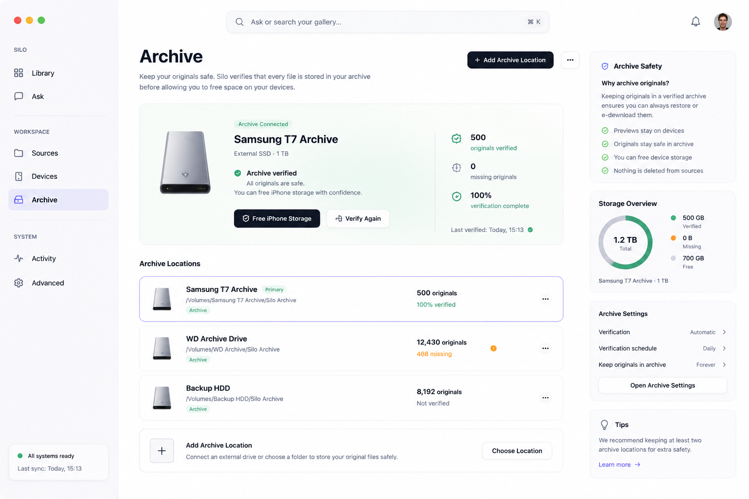 Silo Archive
