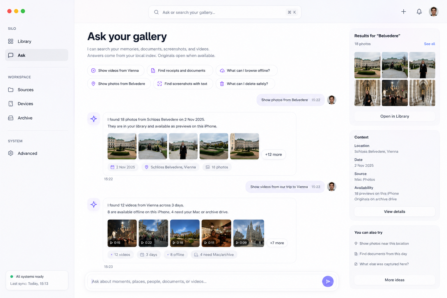 Silo Ask on Mac